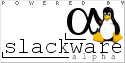 Powered by Alpha &
Slackware, small